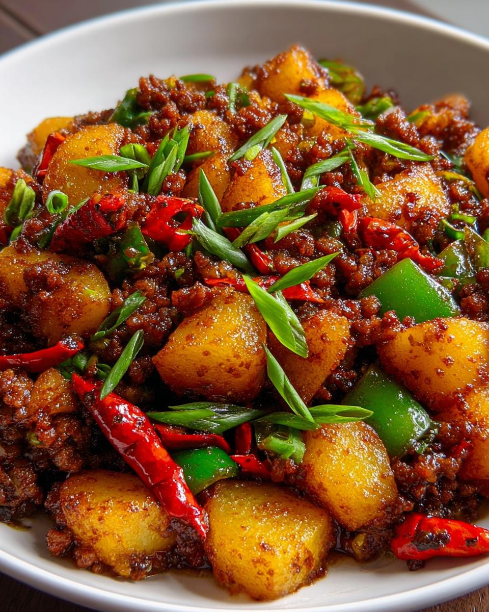 Spicy Minced Meat Stir-Fry - detail 2