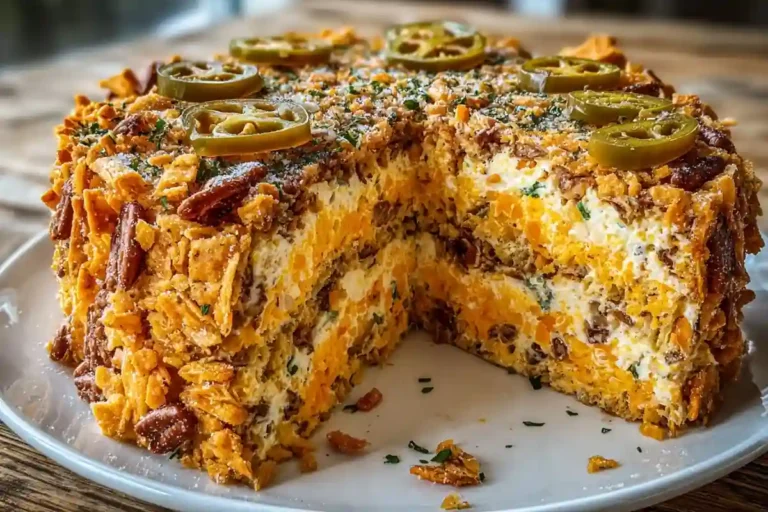 Spicy Ranch Pretzel Cake