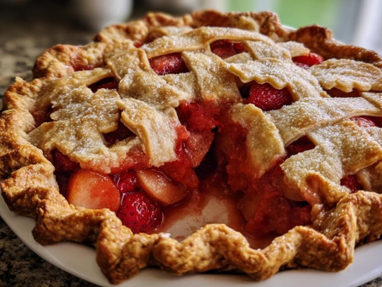 Strawberry Apple Pie