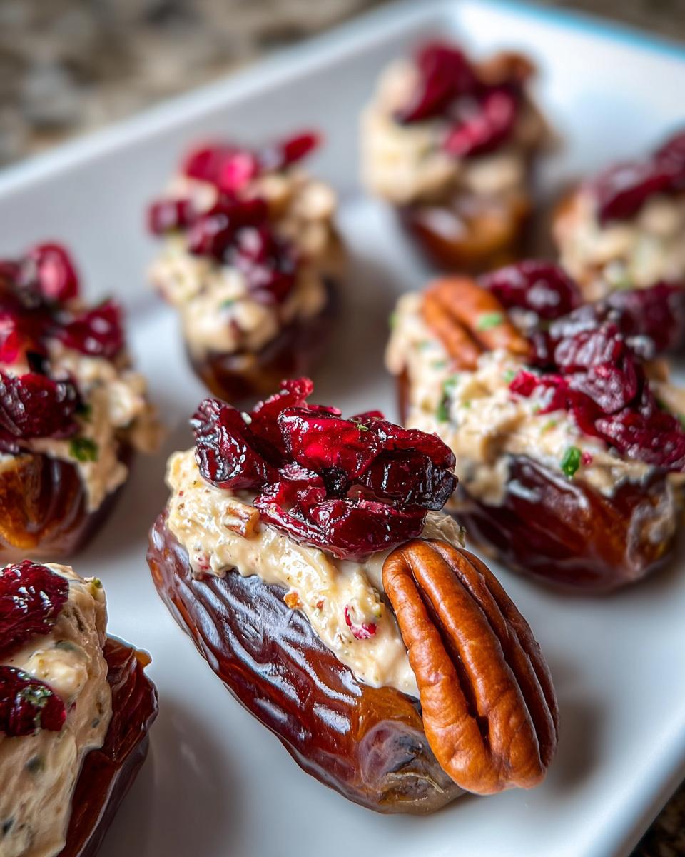 12 Irresistible Stuffed Dates with Cream Cheese You'll Crave 5 Stuffed Dates with Cream Cheese - detail 1