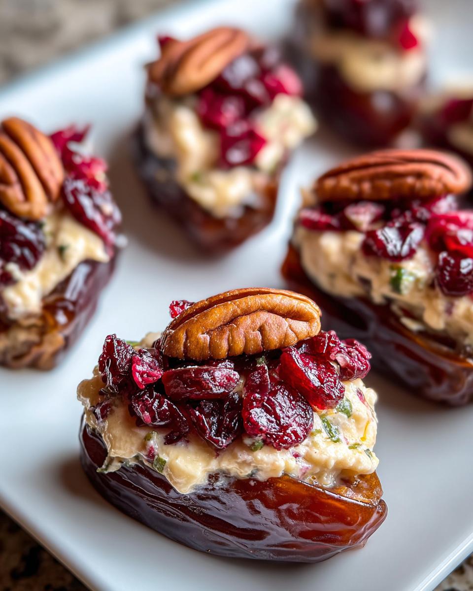 12 Irresistible Stuffed Dates with Cream Cheese You'll Crave 6 Stuffed Dates with Cream Cheese - detail 2