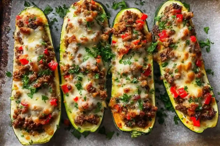 Stuffed Zucchini Boats