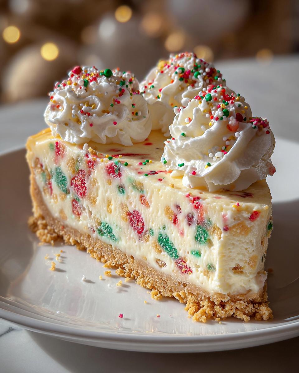 Sugar Cookie Cheesecake - detail 1