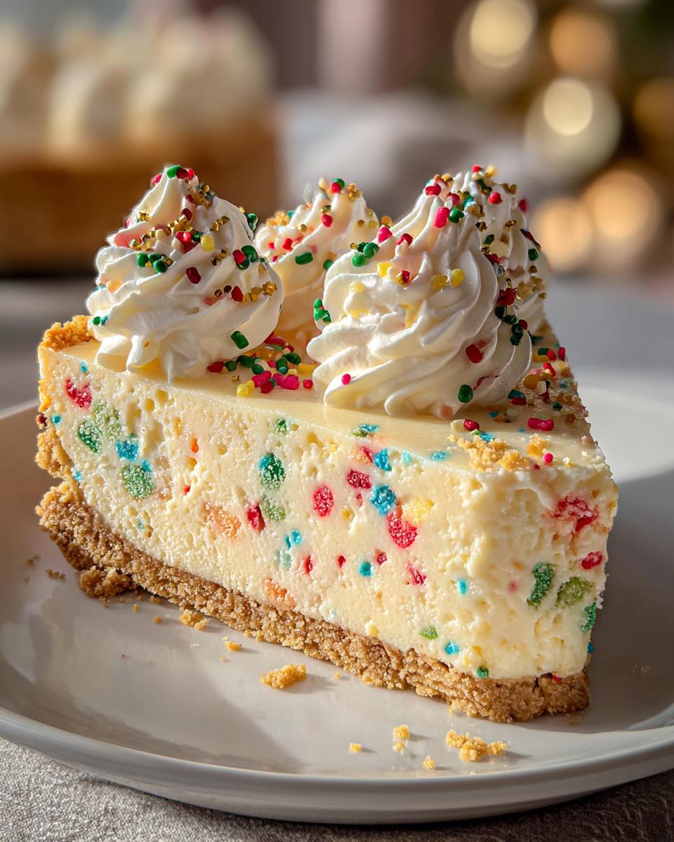 Sugar Cookie Cheesecake - detail 2