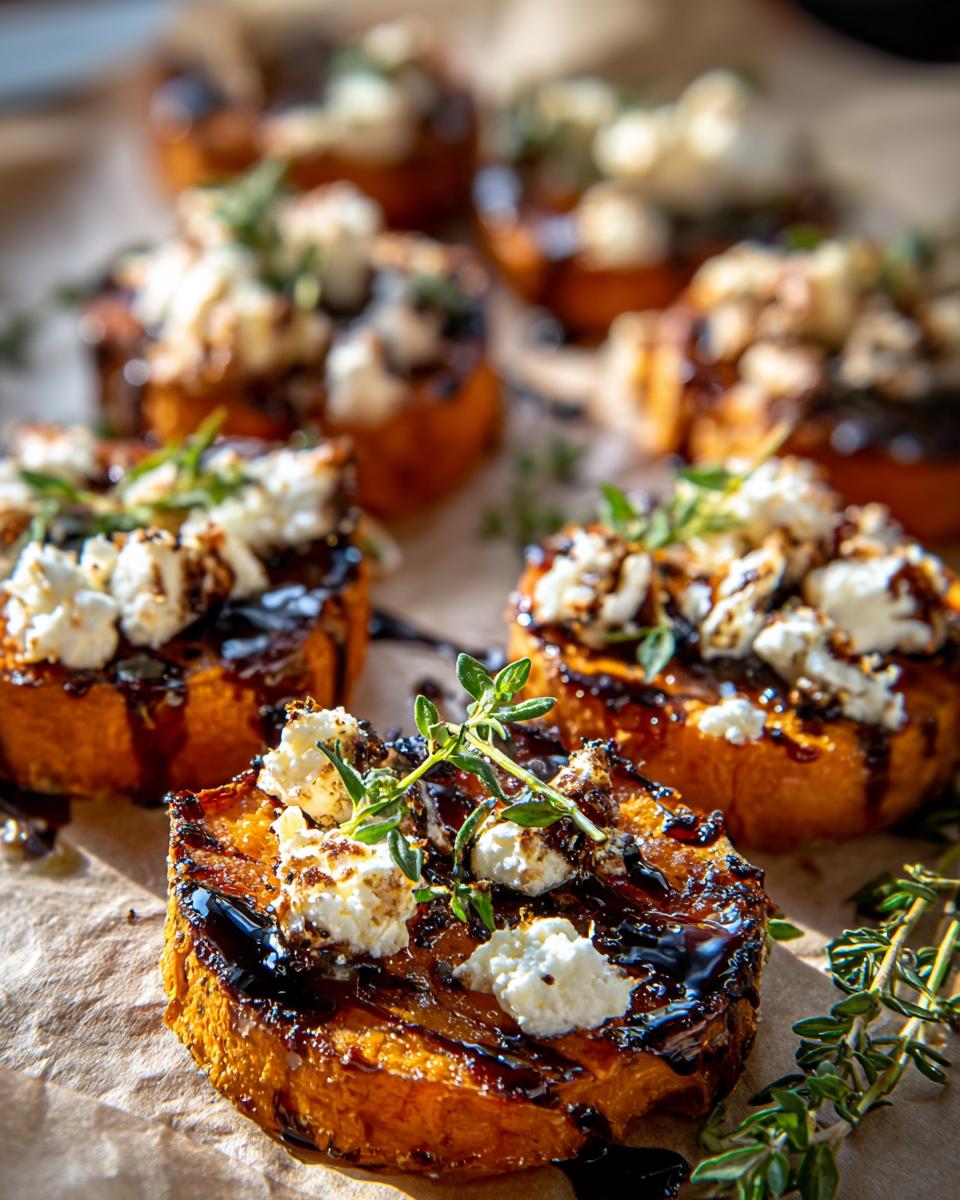Irresistible Sweet Potato Goat Cheese Appetizer in 3 Steps 6 Sweet Potato Goat Cheese Appetizer - detail 1