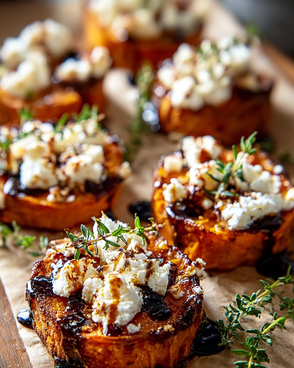 Irresistible Sweet Potato Goat Cheese Appetizer in 3 Steps 8 Sweet Potato Goat Cheese Appetizer - detail 3