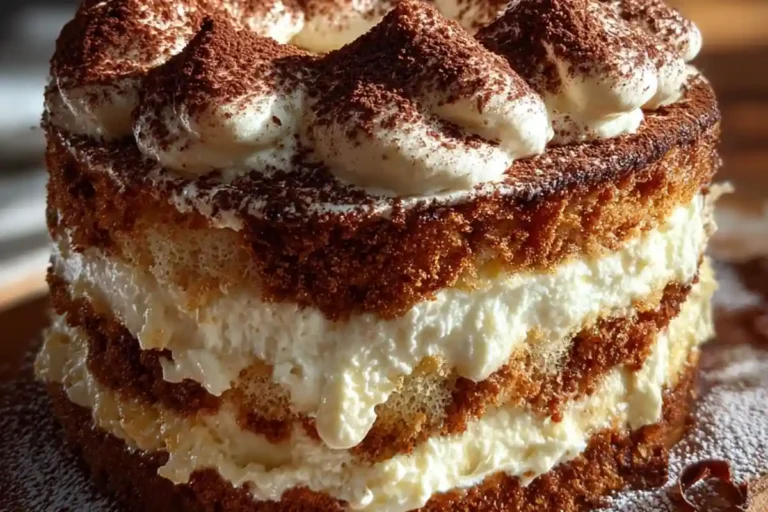 TIRAMISU LAYER CAKE