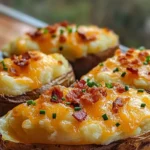 Twice Baked Potatoes: The Ultimate Cheesy Comfort Dish! 3 Twice Baked Potatoes