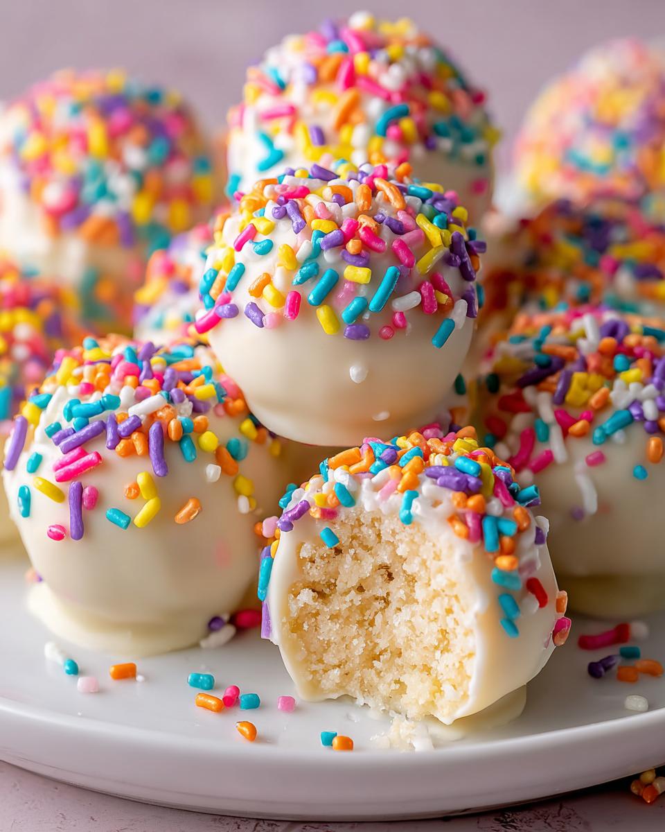 Unicorn White Chocolate Truffles - detail 1