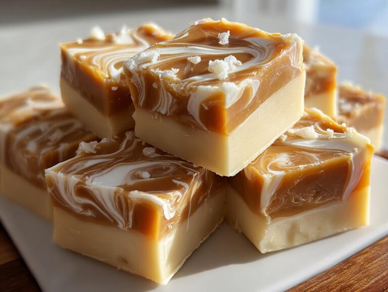 White Chocolate Caramel Fudge