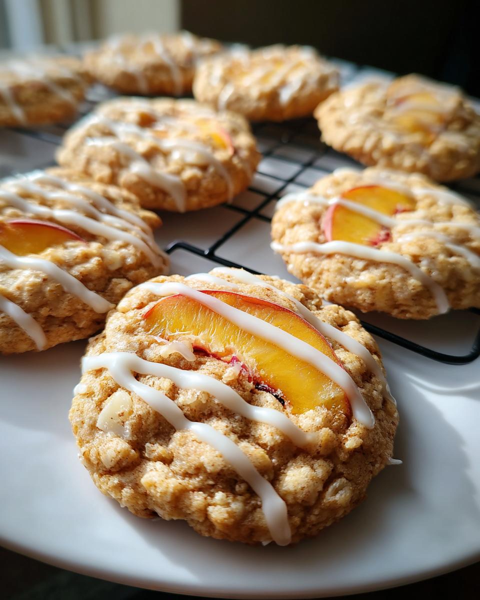 White Chocolate Peach Cookies - detail 1