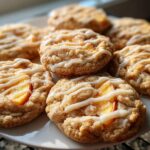 White Chocolate Peach Cookies