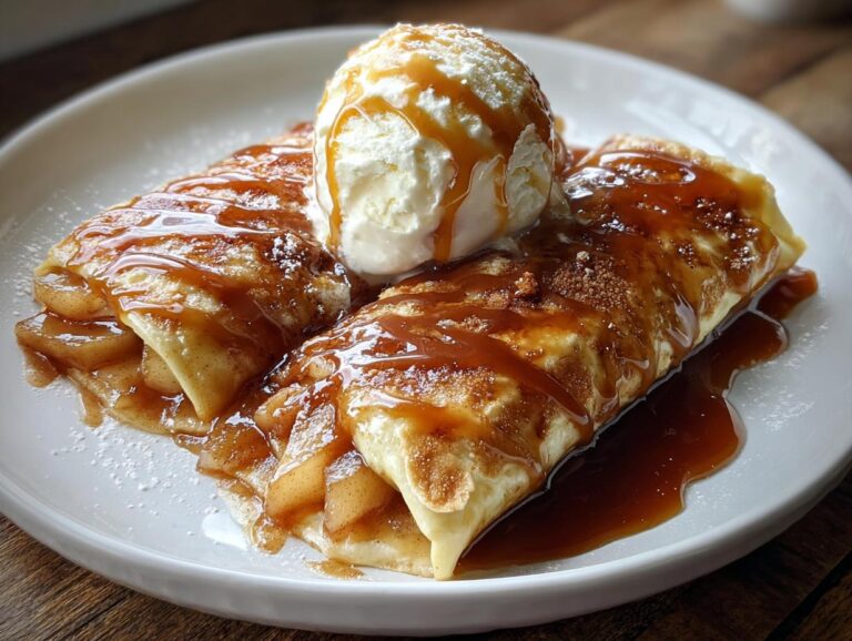 Apple Pie Enchiladas Bake