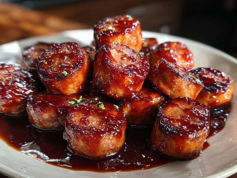 BBQ Sausage Bites