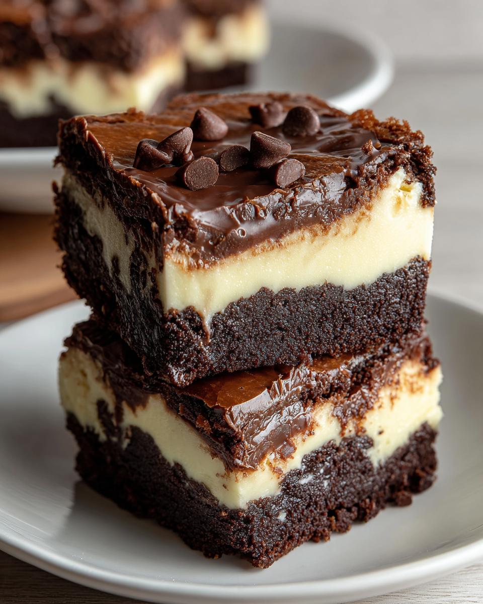 Decadent Baileys Brownies Recipe with 3 Layers of Bliss 5 Baileys Brownies Recipe - detail 1