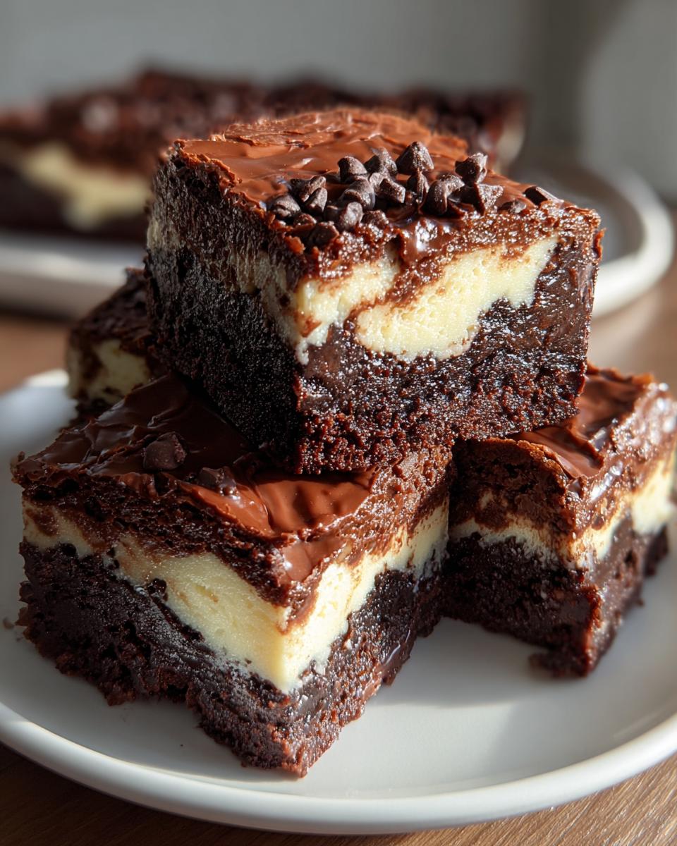 Decadent Baileys Brownies Recipe with 3 Layers of Bliss 6 Baileys Brownies Recipe - detail 2