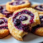 Blueberry Swirl Cookies