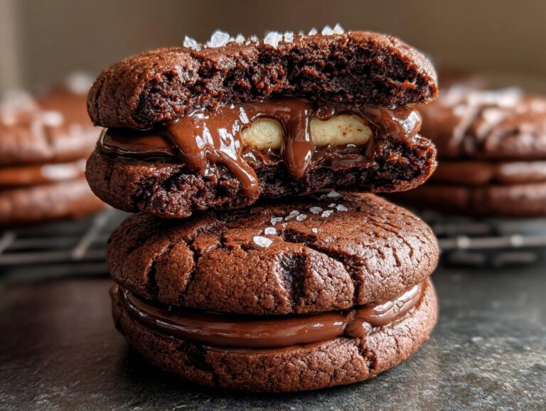 Brownie Sandwich Cookies