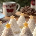 COCONUT SNOWBALL CHRISTMAS TREES