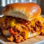 Cajun Chicken Sloppy Joes