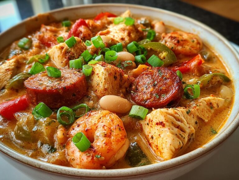 Cajun White Chicken Chili