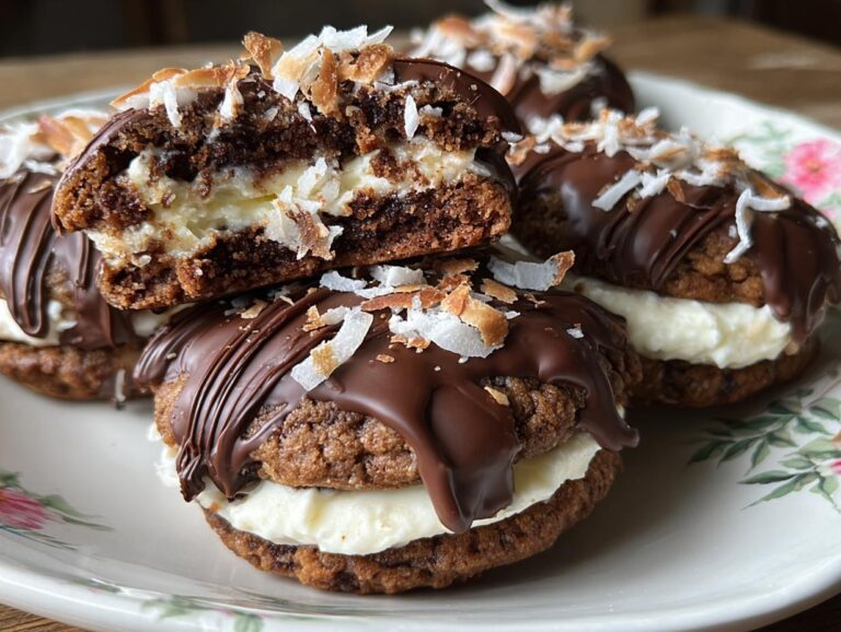 Cake Mix Cookie Sandwiches