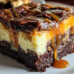 Caramel Brownie Cheesecake