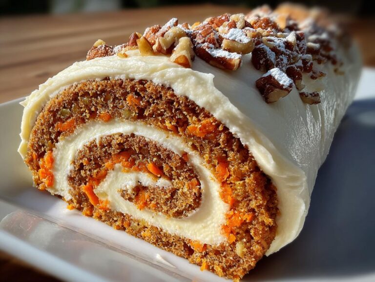 Carrot Cake Roll