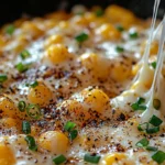 Cheesy Baked Corn Skillet