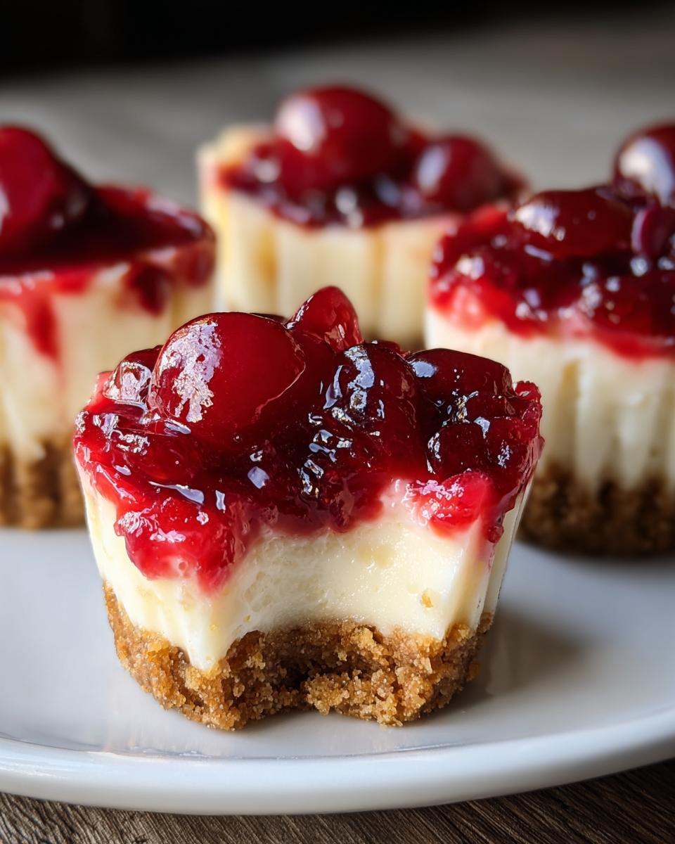 Cherry Cheesecake Bites - detail 1
