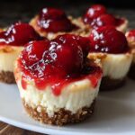 Cherry Cheesecake Bites