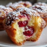 Cherry Cheesecake Muffins