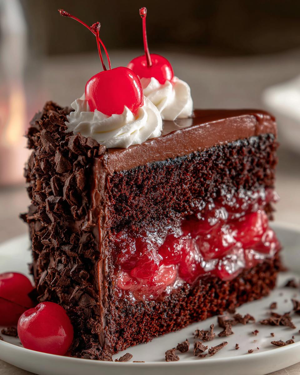 Moist Cherry Dr Pepper Cake Recipe with 4 Delicious Layers 6 Cherry Dr Pepper Cake - detail 2