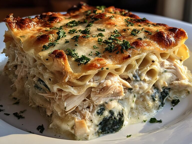 Chicken Alfredo Lasagna