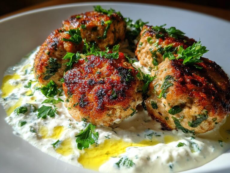 Juicy Chicken Kofta with Yogurt: A 30-Minute Flavor Bomb 2 Chicken Kofta with Yogurt