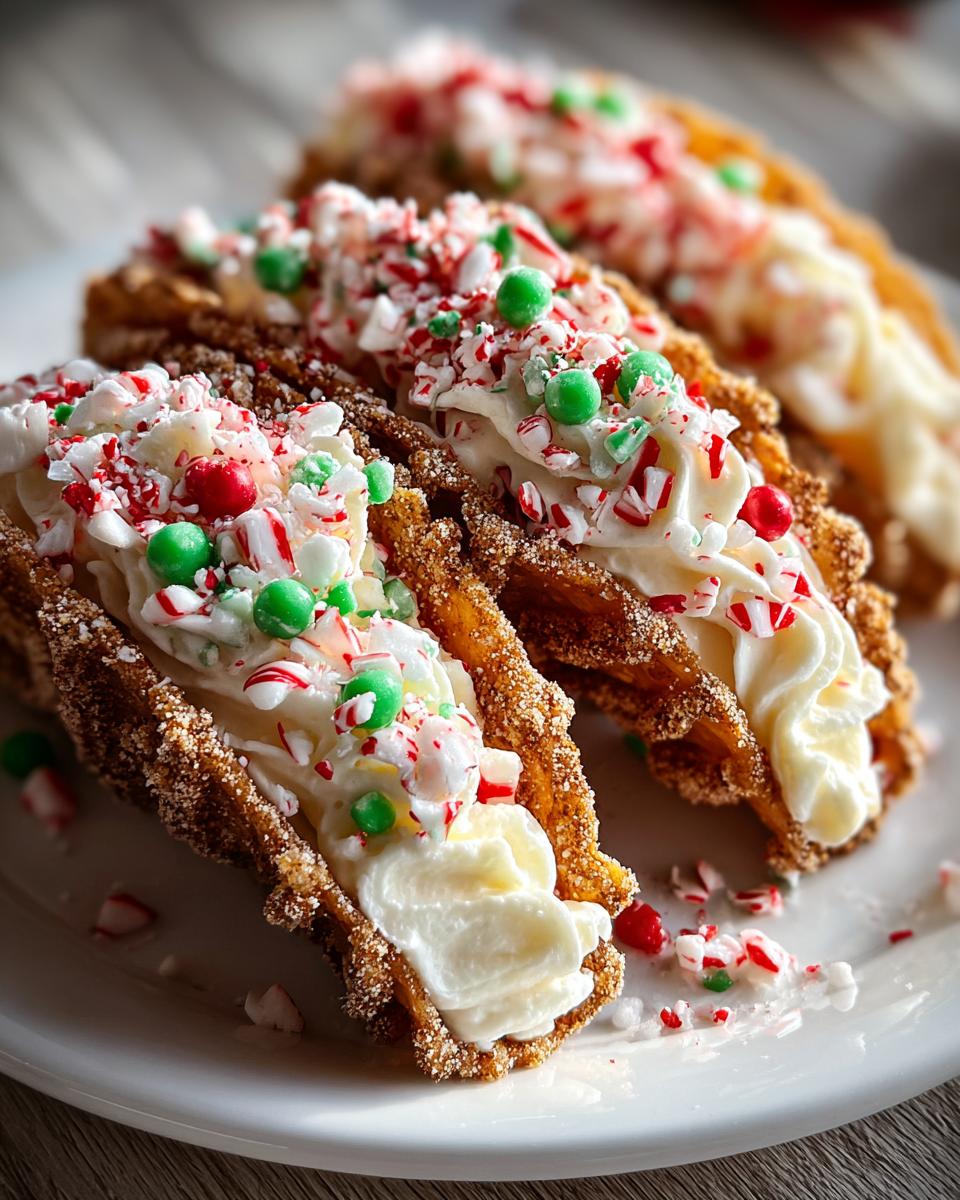 6 Irresistible Christmas Cheesecake Tacos You Must Try 6 Christmas Cheesecake Tacos - detail 2