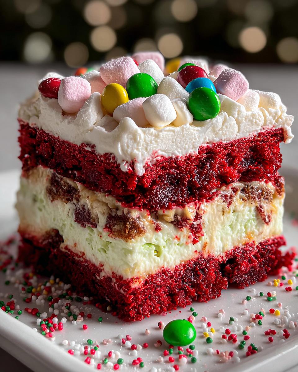 Christmas Dessert Lasagna - detail 2