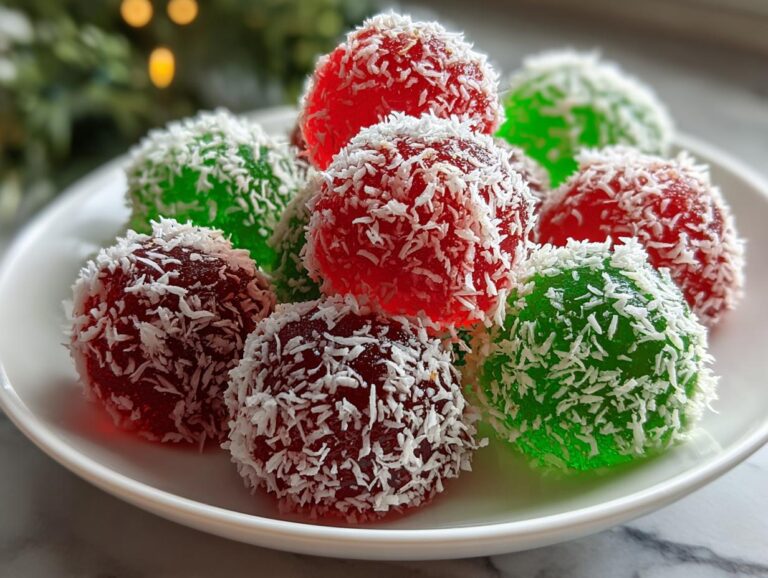 Christmas Jello Balls