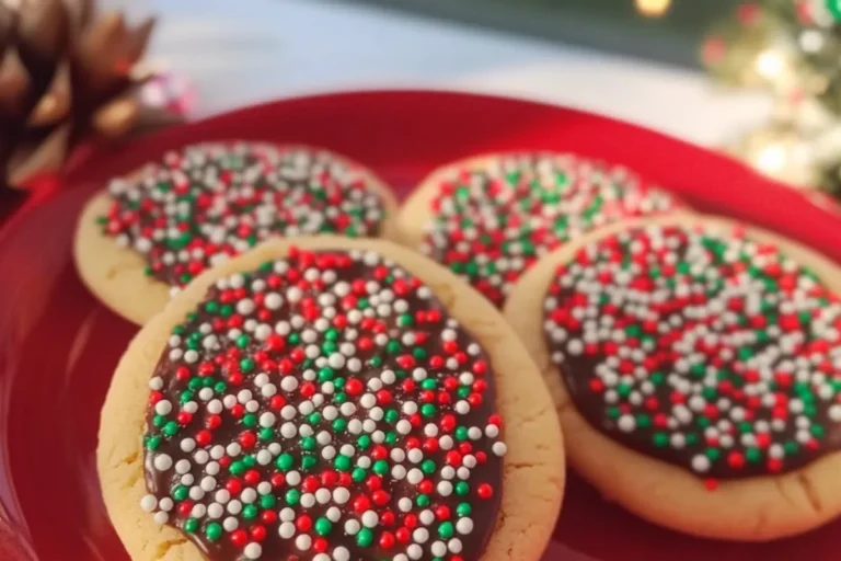 Christmas Sprinkle Sugar Cookies