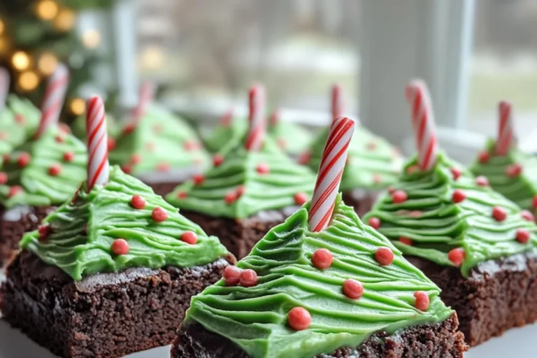 Christmas Tree Brownies