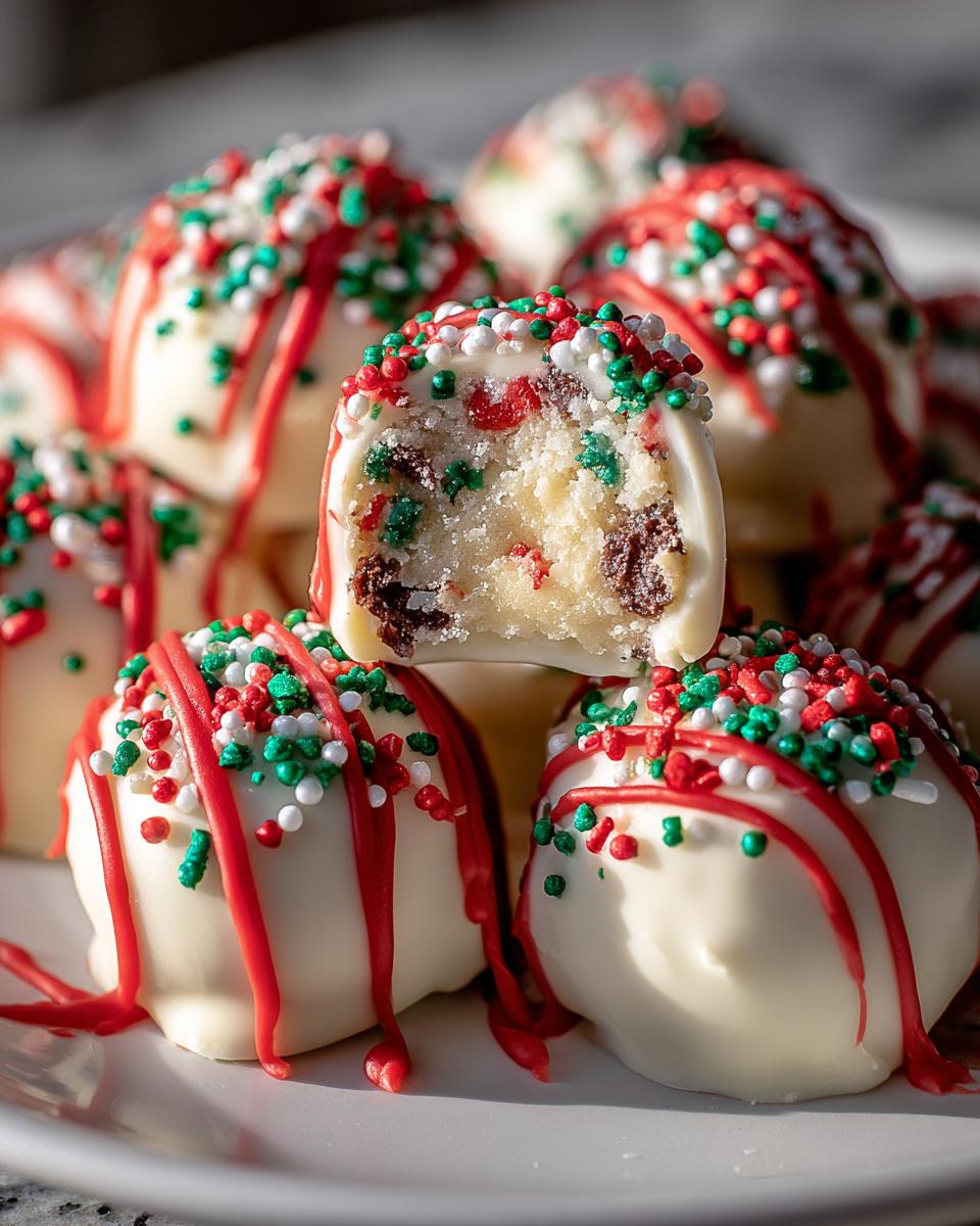 20-Minute Christmas Tree Truffles Your Family Will Devour 6 Christmas Tree Truffles - detail 2