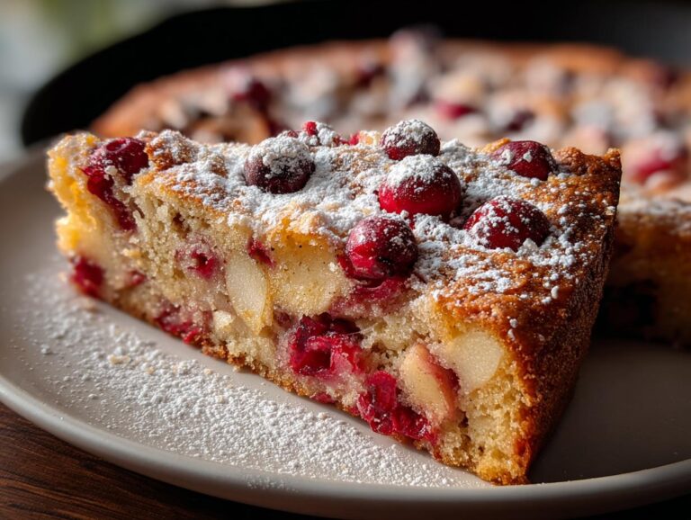 Cranberry Apple Cake