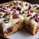Cranberry Bliss Bars