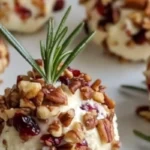 Cranberry Pecan Cheese Balls