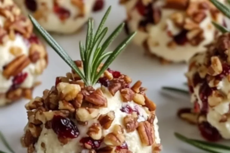 Cranberry Pecan Cheese Balls
