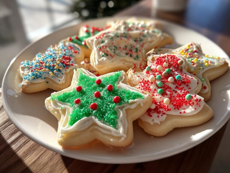 Decorated Christmas Cookies