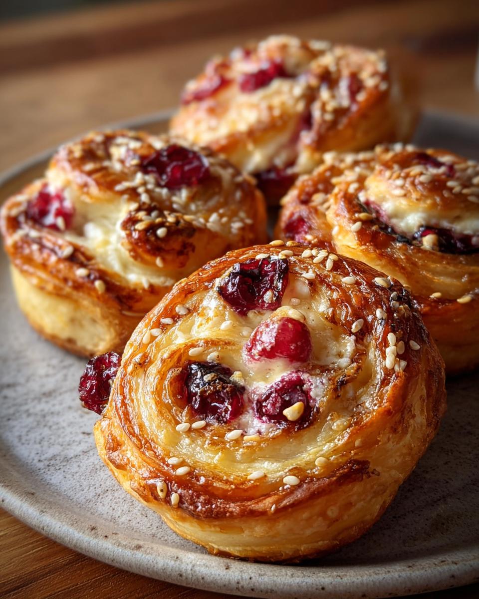 Irresistible Feta Cranberry Swirls Bake in Just 25 Minutes 5 Feta Cranberry Swirls - detail 1