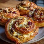 Feta Cranberry Swirls