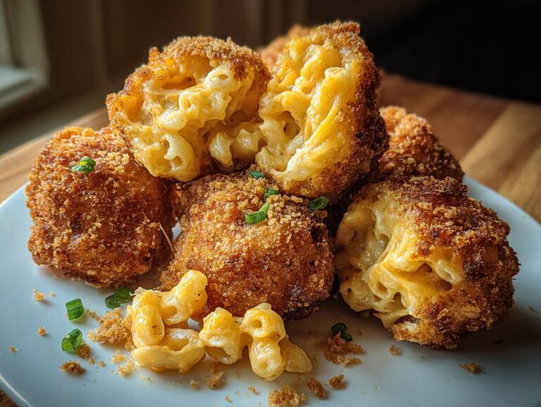 Fried Chicken Mac and Cheese Bites