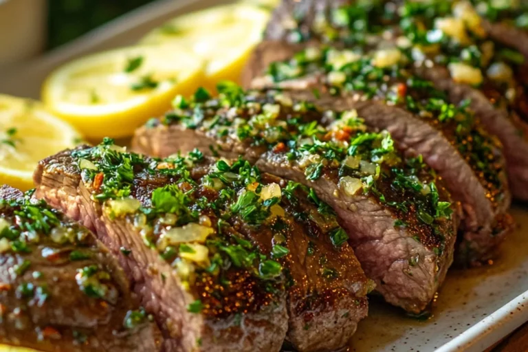 Garlic Herb Butter Steak